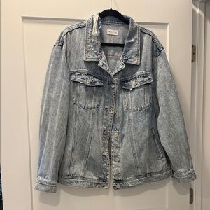 Ms Cello Light Wash Blue Denim Jacket